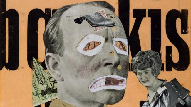 Detail of Raoul Hausmann, The Art Critic, 1919-20