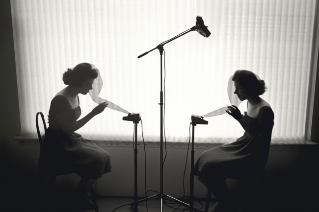  Zsofi Valyi‐Nagy, Small Silences, 2024, Digital photomontage.