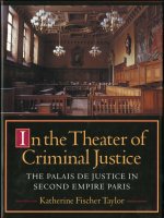 Theater of Criminal Justice cover