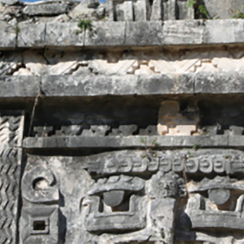 East Wing, Las Monjas group, Chichén Itzá, photograph by Ann Chandler Tune, December 2019 (7292778)